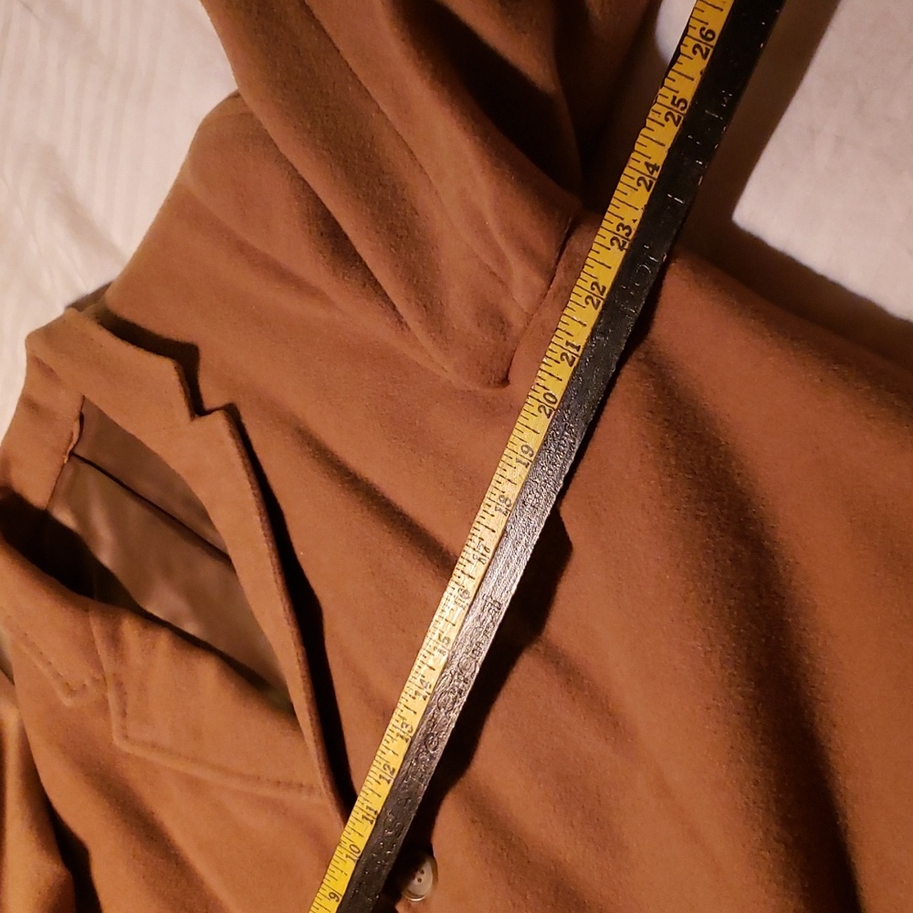 Vintage knee length cashmere coat - Picture 11 of 17